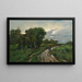 Nach dem Regen - Adolf Kaufmann — gerahmtes Bild an der Wand