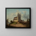 Kirche und Paulinerkloster in Skaka Krakau - Adolf Kozarski — gerahmtes Bild an der Wand