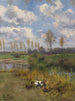 Enten am Bachufer - Adolf Lins — Ansicht des Kunstwerks