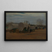Auf der Karlsruher Herbstmesse - Adolf Luntz — gerahmtes Bild an der Wand