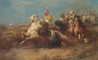 Adolf Schreyer - The Ambush.webp