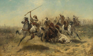 Adolf Schreyer - The charge (Case Conflict).webp