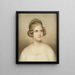 Jenny Lind Sängerin 1820-1887 - Adolf Theer — gerahmtes Bild an der Wand