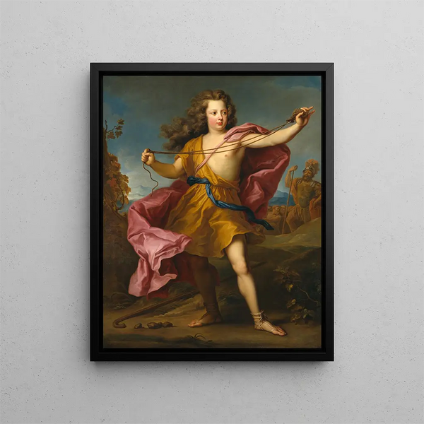Frédéric-Guillaume Ier 1688-1740 König von Preußen - Adolf Ulrik Wertmüller — gerahmtes Bild an der Wand