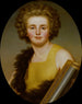 Gustaf Mauritz Armfelt in Turnierrobe scythe - Adolf Ulrik Wertmüller — Ansicht des Kunstwerks