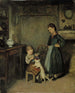 Ein französisches Interieur - Adolf von Becker — Ansicht des Kunstwerks