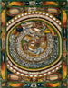 L'horloge murale Snake d'une heure - Adolf Wölfli — Ansicht des Kunstwerks