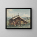 Familie Bondefamilie - Adolph Tidemand — gerahmtes Bild an der Wand