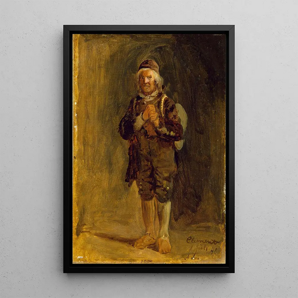 Reproduktion des Gemäldes Clement Ringnes de Sigdal - Adolph Tidemand