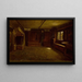 Innenansicht eines Bauernhauses - Adolph Tidemand — gerahmtes Bild an der Wand