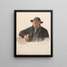 Hans Jacob Olsen Nevlunghavn - Adolph Tidemand — gerahmtes Bild an der Wand