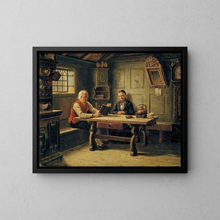 Adolph Tidemand - Old Age Solitude.webp