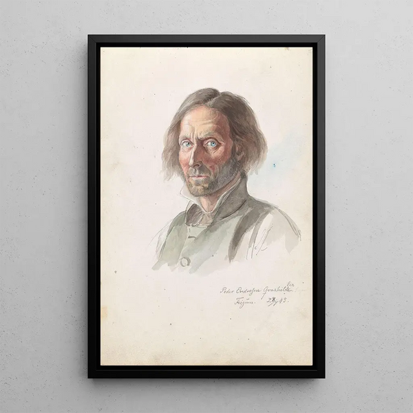 Reproduktion des Gemäldes Peder Endresen Kvashiller - Adolph Tidemand