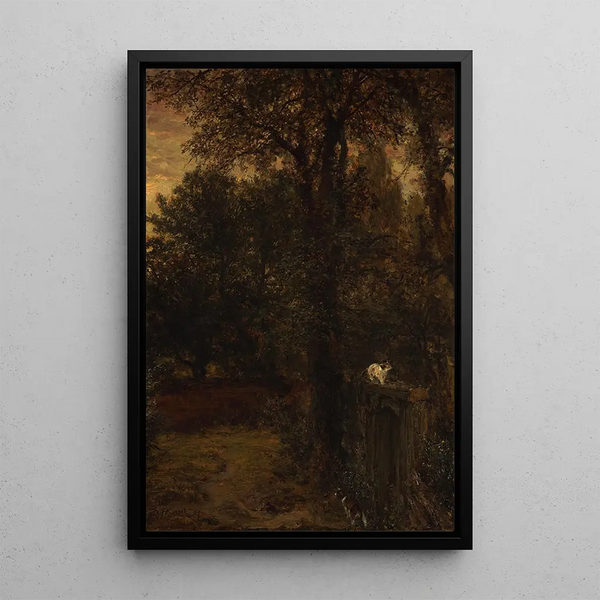 Reproduktion des Gemäldes Landschaft - Adolph von Menzel