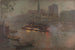 Bateau-mouche sur la Seine le soir devant Notre-Dame - Adolphe Ernest Gumery — Ansicht des Kunstwerks