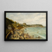 Ansicht von Scarborough - Adolphe Behrens — gerahmtes Bild an der Wand