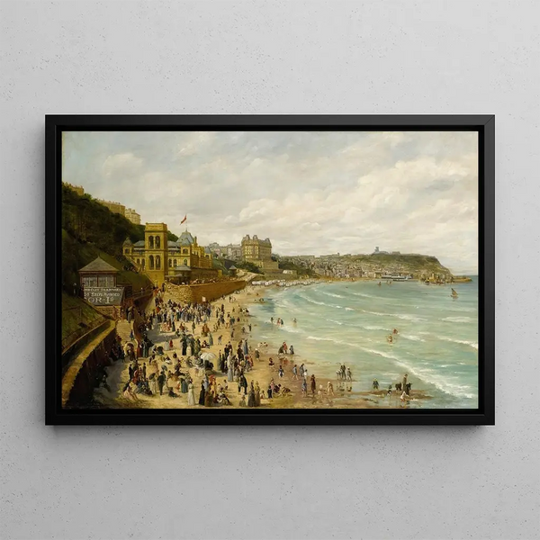 Adolphe Behrens - A View Of Scarborough.webp