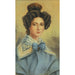 Portea in Himmelblau gekleidet - Adolphe Hastrel de Rivedoux — Ansicht des Kunstwerks