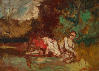 Adolphe Monticelli - Femme allonge.webp