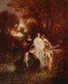 Figuren im Wald - Adolphe Monticelli — Ansicht des Kunstwerks