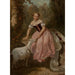 Die kleine Mädchen und die Ziege - Adolphe Monticelli — Ansicht des Kunstwerks