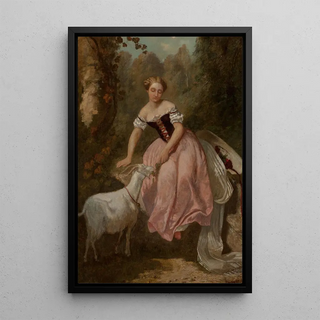 Adolphe Monticelli - La fillette la chvre.webp
