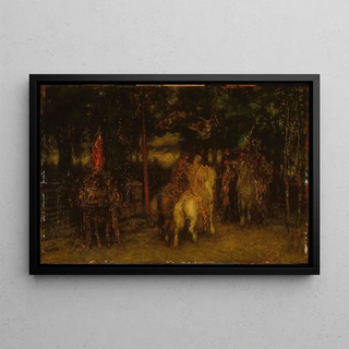 Adolphe Monticelli - Landscape with Figures.webp