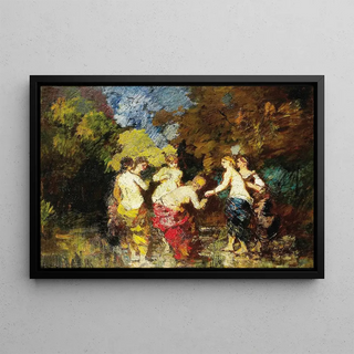 Adolphe Monticelli - Six Bathers.webp