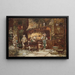 La Cuisine de la Rôtisserie des Deux Paons - Adolphe Monticelli — gerahmtes Bild an der Wand