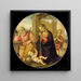 Anbetung des Jesuskindes - Meester Allegro — gerahmtes Bild an der Wand