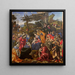 Anbetung der Heiligen Drei Könige - Filippino Lippi — gerahmtes Bild an der Wand