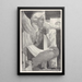 Ta jeunesse se renouvelle comme celle de l'aigle - Adriaan van't Hoff — gerahmtes Bild an der Wand