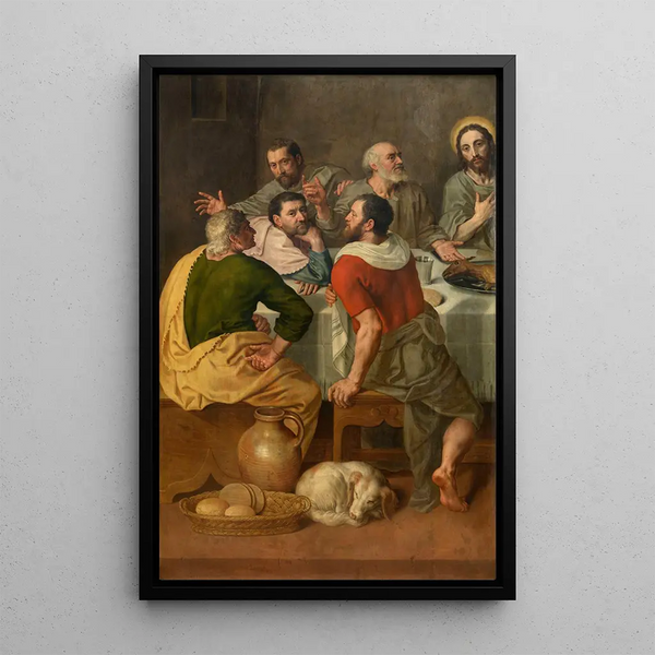Reproduktion des Gemäldes Das letzte Abendmahl - Adriaen Thomasz Key