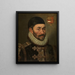Guillaume d'Orange - Adriaen Thomasz Key — gerahmtes Bild an der Wand