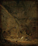 Innenansicht einer Scheune - Adriaen van Ostade — Ansicht des Kunstwerks