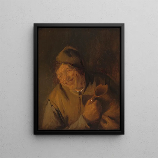 Adriaen van Ostade - The Merry Peasant.webp