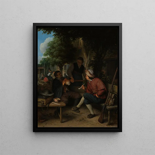 Adriaen van Ostade - Travellers at Rest.webp