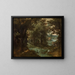 Landschaft mit Tierfabeln - Adriaen van Stalbemt — gerahmtes Bild an der Wand