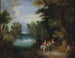 Flusslandschaft mit Bauern - Adriaen van Stalbemt — Ansicht des Kunstwerks