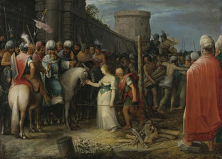 Adriaen van Stalbemt - Tamar Being Led To The Stake.webp