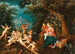 Die Heilige Familie mit Engeln, die auf dem Kreuz spielen - Adriaen van Stalbemt — Ansicht des Kunstwerks