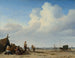 Blick auf den Strand - Adriaen van de Velde — Ansicht des Kunstwerks