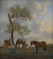 Weide mit Pferden und Rindern - Adriaen van de Velde — Ansicht des Kunstwerks