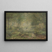 Holz bei Bertogne - Adrien Joseph Heymans — gerahmtes Bild an der Wand