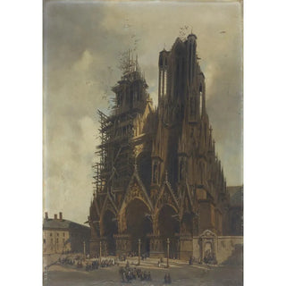 Adrien Dauzats - La Cathdrale de Reims.webp