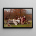 Das Treffen - Adrien Moreau — gerahmtes Bild an der Wand