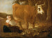 Eine Milchmagd mit einer Kuh - Aelbert Cuyp — Ansicht des Kunstwerks