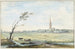 Das Dorf 's-Gravezande - Aert Schouman — Ansicht des Kunstwerks