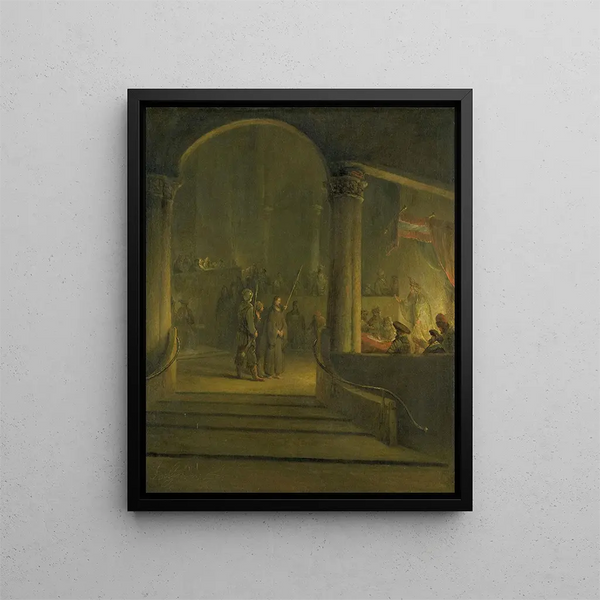 Aert de Gelder - Christ before Caiphas.webp
