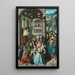 Reproduktion des Gemäldes Die Berufung des heiligen Antonius - Aertgen Claesz van Leyden